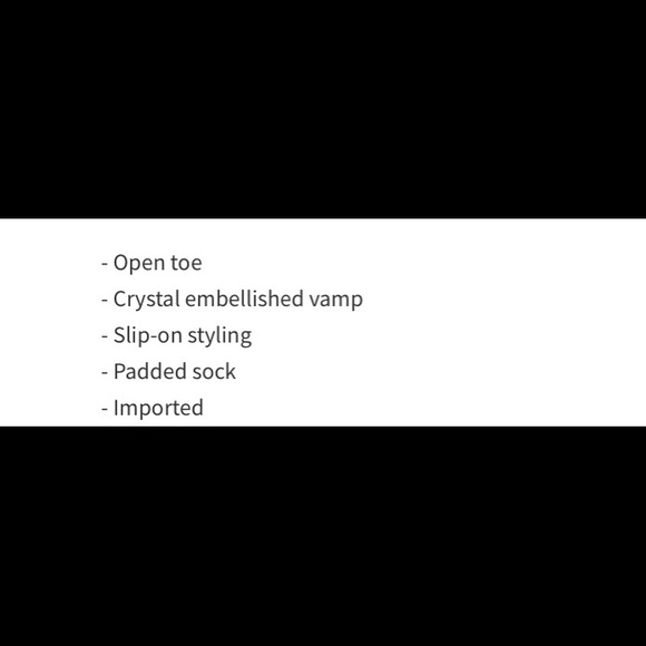 Last Pair 🌸 Juicy Couture Attractive  Sandals Sz7 - Picture 5 of 6